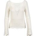 Pull Caf&eacute; Noir JM6040 Blanc