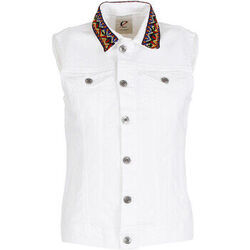 Gilet Caf&eacute; Noir JJ0047 Blanc