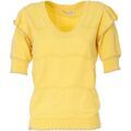 Pull Caf&eacute; Noir JM0065 Jaune