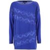 T-shirt Caf&eacute; Noir LJM313 Bleu