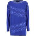 T-shirt Caf&eacute; Noir LJM313 Bleu