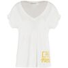 T-shirt Caf&eacute; Noir JT950 Blanc