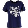 T-shirt Caf&eacute; Noir JT922 Bleu