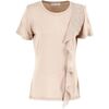 T-shirt Caf&eacute; Noir KJT060 Jaune