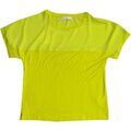 T-shirt Caf&eacute; Noir KJT059 Jaune Grenoble