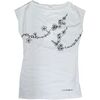 T-shirt Caf&eacute; Noir KJT050 Blanc