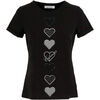 T-shirt Caf&eacute; Noir KJT038 Noir