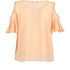 T-shirt Caf&eacute; Noir KJT036 Orange