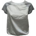 T-shirt Deha D33340 Argent&eacute;