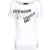 T-shirt Caf&eacute; Noir OJT055 Blanc