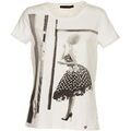 T-shirt Caf&eacute; Noir MJT060 Blanc