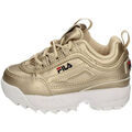 Chaussures enfants sur Grenoble : Baskets enfant Fila 1011077 Dor&eacute;
