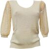 T-shirt Caf&eacute; Noir JM6080 Beige