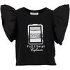 T-shirt Caf&eacute; Noir JT6110 Noir