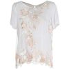 T-shirt Caf&eacute; Noir JT708 Blanc