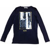 T-shirt Caf&eacute; Noir JT008 Bleu