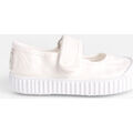 Ballerines enfant Victoria BALLERINE 1915 TOILE TEINT&Eacute;E DREC SCRATCH 136605 Blanc