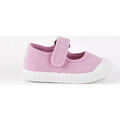 Ballerines enfant Victoria BALLERINE 1915 TOILE TEINT&Eacute;E DREC SCRATCH 136605 Rose