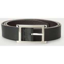 Ceinture Orciani U08238 - MICRON DOUBLE REVERSIBLE-NERO/EBANO