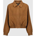 Veste Serge Pariente CLOTILDE GOAT SUEDE COGNAC