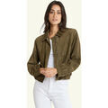 Veste Serge Pariente CLOTILDE GOAT SUEDE KHAKI