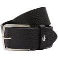 Ceinture Lacoste Ceinture en cuir homme Ref 61946 000 Noir