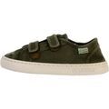 Chaussures enfants sur Grenoble : Baskets basses enfant Natural World Tennis enfant &agrave; scratch Vert