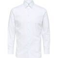 Chemises/chemisettes sur Grenoble : Chemise Selected 16080200 METHAN-BRIGHT WHITE