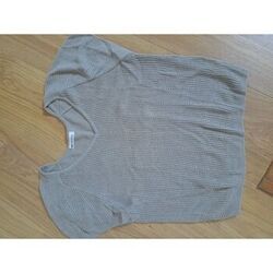 Sweat-shirt Camaieu Pull couleur lin