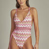 Maillots de bain Empress Pink Chevron