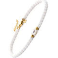 Bracelets Sixtystones Sixty Stones - 60 - Cha&icirc;ne Cheville - Blanc