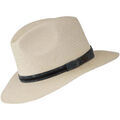 Chapeau Chapeau-Tendance V&eacute;ritable panama GARTH T55 Blanc
