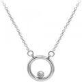 Collier Sc Crystal BD4094-ARGENT Argent&eacute;