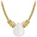 Colliers sur Grenoble : Collier Sc Boh&egrave;me B4179-PIERREDELUNE Dor&eacute;