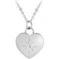 Collier Sc Crystal BD4097-ARGENT Argent&eacute;