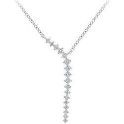 Collier Sc Crystal B4135-ARGENT Argent&eacute;