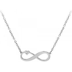 Collier Sc Crystal BD4099-ARGENT Argent&eacute;