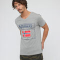 Tee-shirts sur Grenoble : T-shirt Geographical Norway T-shirt pour homme manches courtes