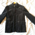 Veste Zara Veste velours c&ocirc;tel&eacute; Marron