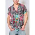 Chemise Kebello Chemisette &agrave; motifs H, Noir Noir
