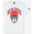 T-shirt Le Temps des Cerises T-shirt hira blanc imprim&eacute; Blanc