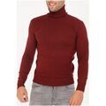 Pull Kebello Pull col roul&eacute; H, Bordeaux Bordeaux