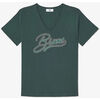 T-shirt Le Temps des Cerises T-shirt sink vert bouteille imprim&eacute; Vert