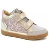 Baskets montantes enfant Shoo Pom PLAY EASY CO PURPLE-TAUPE-PLATINE Dor&eacute;