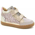 Baskets montantes enfant Shoo Pom PLAY EASY CO PURPLE-TAUPE-PLATINE Dor&eacute; Grenoble