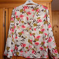 Chemise Zara Blouse a fleurs zara