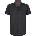Chemise Cappuccino Italia Korte Mouw Zwart