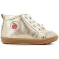 Chaussures enfants sur Grenoble : Bottines enfant Shoo Pom - Bottines BOUBA ALPHABET Platine Dor&eacute;