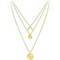 Collier Sc Boh&egrave;me BD2920-DORE-DIAMANT Dor&eacute;