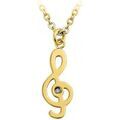 Collier Sc Boh&egrave;me BD2082-DORE-DIAMANT Dor&eacute; Grenoble